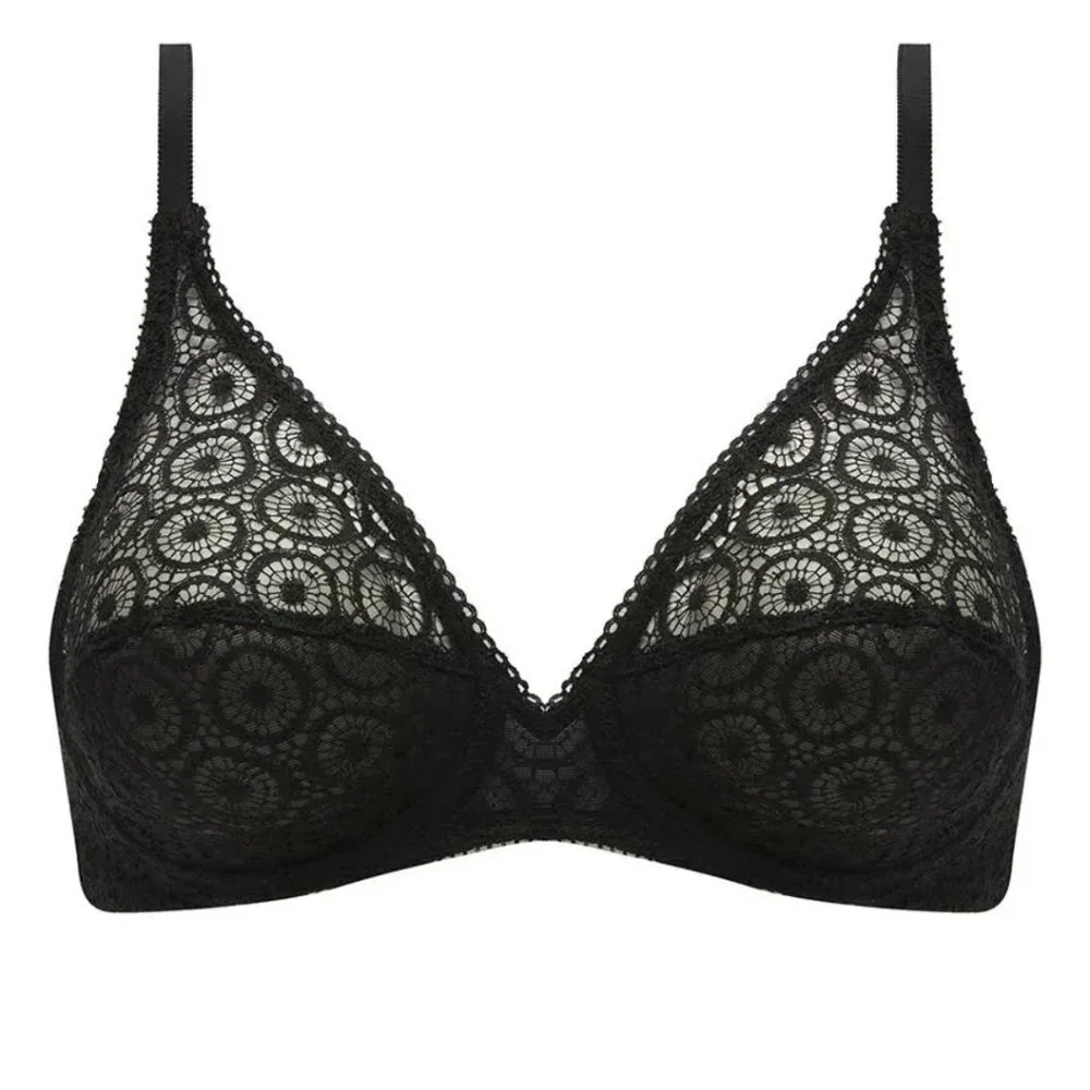 New Chantelle Fete Underwire Bra 1960 in Black